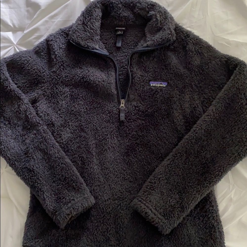 Grey Sherpa Patagonia jacket